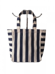 New fashion handbag women's bag casual striped canvas bag