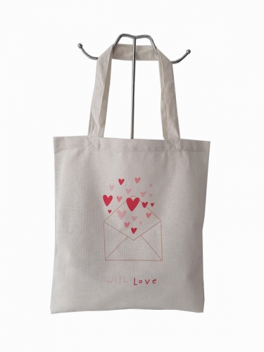 Promotional Personalized Blank Plain Cotton Canvas Bags Reusable Shopping Cotton Tote Bags With Custom Printed Logo