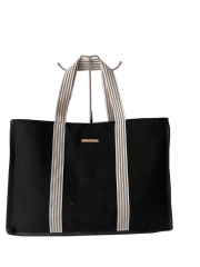 Hot selling high Quality 2023 Casual Canvas Bag With Zipper Large Size Shoulder Cotton Canvas Shopping Bag