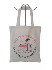 Promotional Personalized Blank Plain Cotton Canvas Bags Reusable Shopping Cotton Tote Bags With Custom Printed Logo