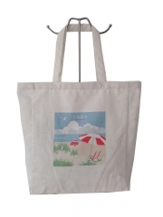 Hot Sales wholesale Custom Logo Printed Shopper Tote Bag Tote Large cotton Shopper bags