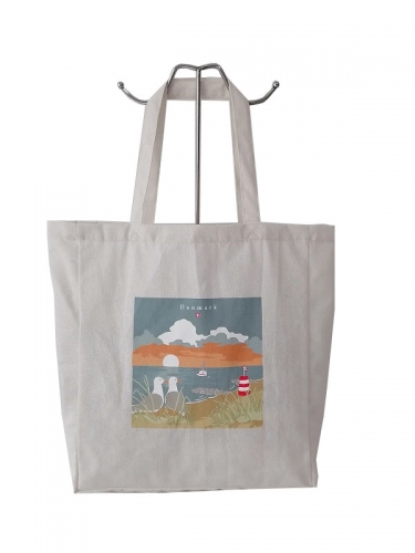 Hot Sales wholesale Custom Logo Printed Shopper Tote Bag Tote Large cotton Shopper bags