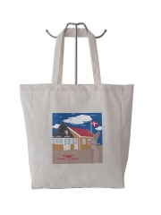 Hot Sales wholesale Custom Logo Printed Shopper Tote Bag Tote Large cotton Shopper bags