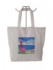 Hot Sales wholesale Custom Logo Printed Shopper Tote Bag Tote Large cotton Shopper bags