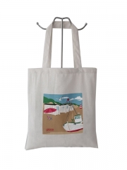 Promotional Personalized Blank Plain Cotton Canvas Bags Reusable Shopping Cotton Tote Bags With Custom Printed Logo