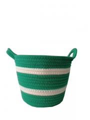 Wholesale round seagrass Woven Baskets plant pots for garden planting flower basket pot straw basket for plants