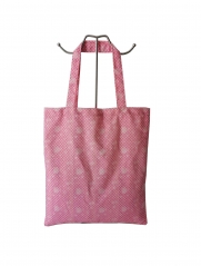 Eco Promotional Custom Logo Shopper Reusable cotton shopper bag