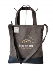 Fashion shoulder bags Larger capacity canvas tote bag outdoor handbag for Travel, Office, School,Shopper