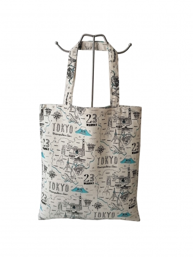 Eco Promotional Custom Logo Shopper Reusable cotton shopper bag