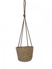 Straw Woven Hanging Basket Flower Plant Flowerpot For Indoor Decoration Potted Plant Hanging Home Decor Housewarming Gift