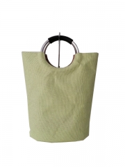 Custom Canvas Tote Bags Printed Logo Customized Shopping Bags Canvas Tote Bag With metal handle