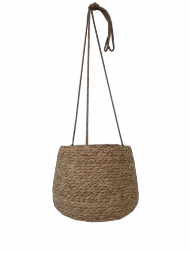 Straw Woven Hanging Basket Flower Plant Flowerpot For Indoor Decoration Potted Plant Hanging Home Decor Housewarming Gift