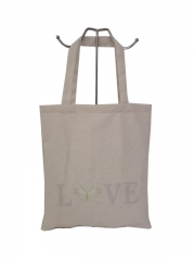 Promotional Personalized Blank Plain Cotton Canvas Bags Reusable Shopping Cotton Tote Bags With Custom Printed Logo