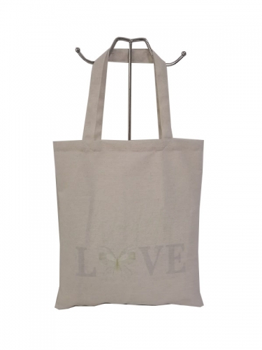 Promotional Personalized Blank Plain Cotton Canvas Bags Reusable Shopping Cotton Tote Bags With Custom Printed Logo