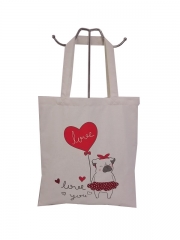 Promotional Personalized Blank Plain Cotton Canvas Bags Reusable Shopping Cotton Tote Bags With Custom Printed Logo