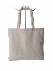 Promotional Personalized Blank Plain Cotton Canvas Bags Reusable Shopping Cotton Tote Bags With Custom Printed Logo