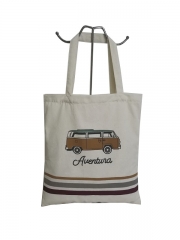 Promotional Personalized Blank Plain Cotton Canvas Bags Reusable Shopping Cotton Tote Bags With Custom Printed Logo