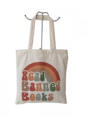 Promotional Personalized Blank Plain Cotton Canvas Bags Reusable Shopping Cotton Tote Bags With Custom Printed Logo