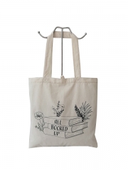 Promotional Personalized Blank Plain Cotton Canvas Bags Reusable Shopping Cotton Tote Bags With Custom Printed Logo