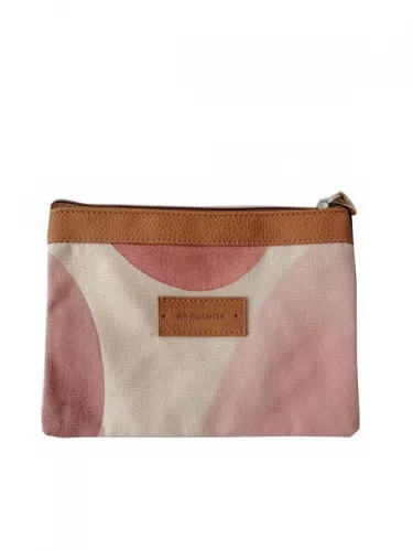 Hot Sale Custom Cotton Bags Wholesale Portable Eco Friendly Digital Print Small custom zip cotton pouch bag/Cosmetic Bag Makeup Bag With lining change purse