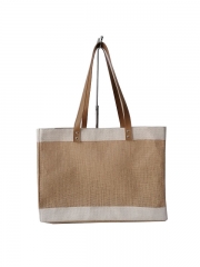 Wholesale Custom Printed Eco Friendly Laminated Jute Bag