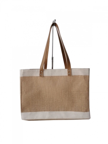 Wholesale Custom Printed Eco Friendly Laminated Jute Bag