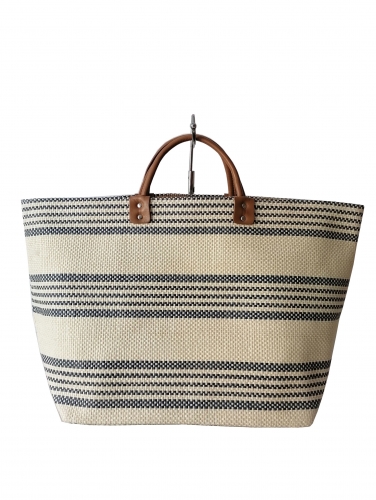 New Fashion Large Capacity Women Shoulder Shopping Bag Beach Straw Woven Knitted Crochet Tote Bag