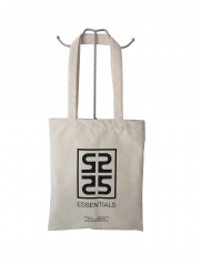 Custom Cotton Canvas Bags Letter Shopping Personality Women's Canvas Tote Bag with Custom Printed Logo