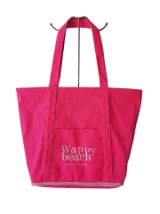 Customized natural cotton big capacity cotton canvas shopping tote bag