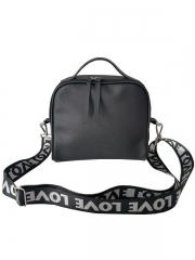 Custom brand waterproof lightweight black gray crossbody bag low price wholesale shoulder bag