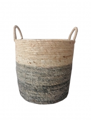 Multi-Size Woven Straw Basket Flower Pot Decoration Living Room Rattan Storage Box Basket Handwoven Basket