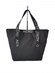 Factory Custom Logo Printed Nylon Shopping Tote Bag High Quality Reusable Polyester Shopper Bags