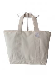 Large Personalized  Cotton Canvas Tote Bag Reusable Custom Tote Shopping Bags Cotton Canvas Bag