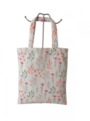 Custom Top Quality Canvas Cotton Tote Shopping Bag Calico Shopper Bags With Logo Printed