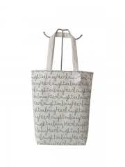 Large Personalized  Cotton Canvas Tote Bag Reusable Custom Tote Shopping Bags Cotton Canvas Bag