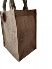 Factory sale Eco-friendly beach bag jute OEM custom printed jute bag Sona Package waterproof tote shopping jute bag