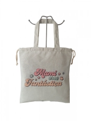 Large Personalized  Cotton Canvas Tote Bag Reusable Custom Tote Shopping Bags Cotton Canvas Bag