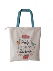 Large Personalized Cartoon Printing Customizable Shopping Bags Cotton Canvas Bag