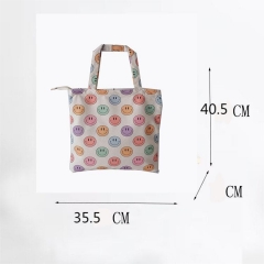 South Korea dailylike small fresh ins wind Oxford cloth shoulder bag large capacity female leisure commuting shopping bag