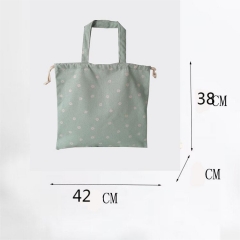 Large Personalized Cotton Canvas Tote Bag Reusable Custom Tote Shopping Bags Cotton Canvas Bag