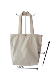 Large Personalized Cotton Canvas Tote Bag Reusable Custom Tote Shopping Bags Cotton Canvas Bag