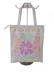 Large Personalized Cotton Canvas Tote Bag Reusable Custom Tote Shopping Bags Cotton Canvas Bag