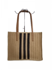 Handmade custom woven straw beach tote bag summer beach women handbags