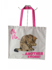 Hot Selling Shopping Gift Customized Logo Pattern Reusable Handbag with Handle Jute Linen Bag