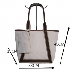 Women's bag Large capacity vintage Tote bag Everything new bag commuter tote bag shoulder bag