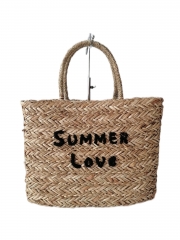 Hot Summer Handmade Straw Hand Bag Purses New Design Beach Handbags Women Tote Bag With Inner Pouch