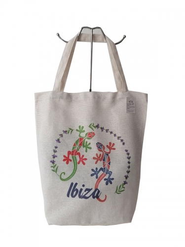 Customized Logo Eco Friendly Oversize Large Grocery Cotton Canvas Beach Gift Shopping Tote Bag