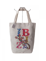 Customized Logo Eco Friendly Oversize Large Grocery Cotton Canvas Beach Gift Shopping Tote Bag