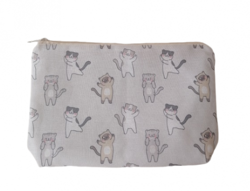 Wholesale Cute Animal Pattern Large Capacity Travel Portable High Quality Simple Cosmetic Bag