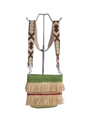 Popular Shoulder Bag Customized Paper Straw Bags , Beach Shoulder Bags Customized Color